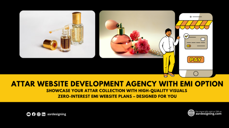 Attar Website Development Agency with EMI Option