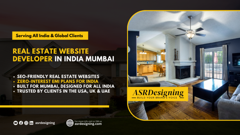 Real Estate Website Developer in India Mumbai