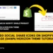 How to Add Social Share Icons on Shopify Product Page (Dawn/Horizon Theme Tutorial) | 2025