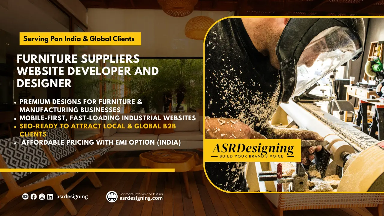 Furniture Suppliers Website Developer and Designer