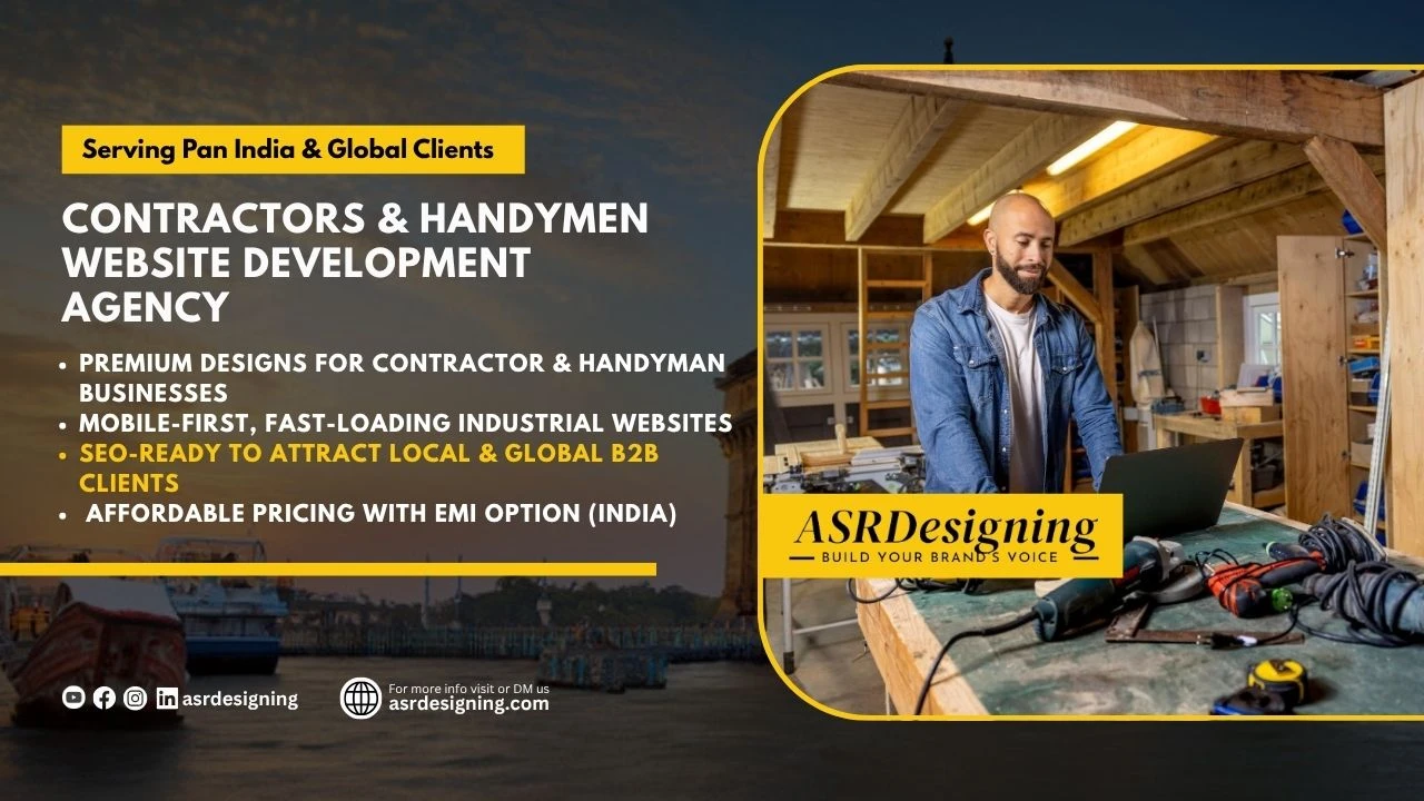 Contractors And Handymen Website Development Mumbai, India