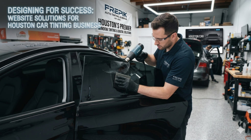 Website Design for Car Window Tinting in Houston, TX