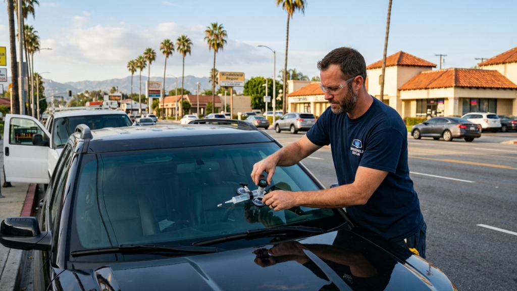 Website Design for Windshield Repair in Los Angeles, CA