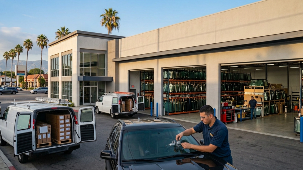 Website Design for Windshield Repair in Los Angeles, CA