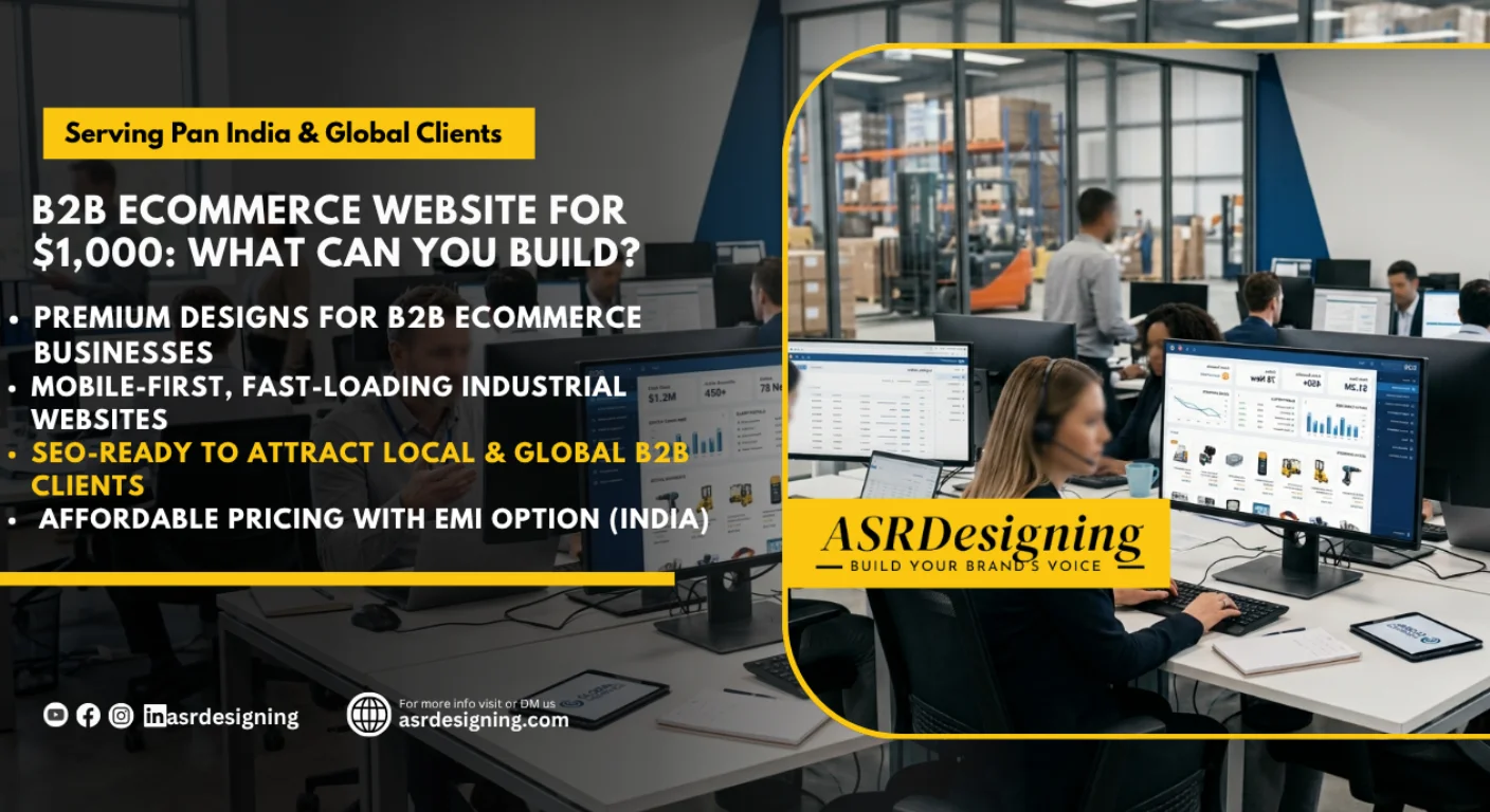 B2B eCommerce Website for $1,000: What Can You Build?