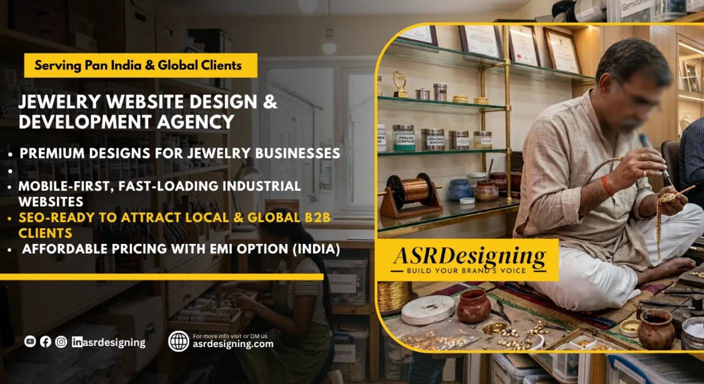 Jewelry Website Design & Development Agency