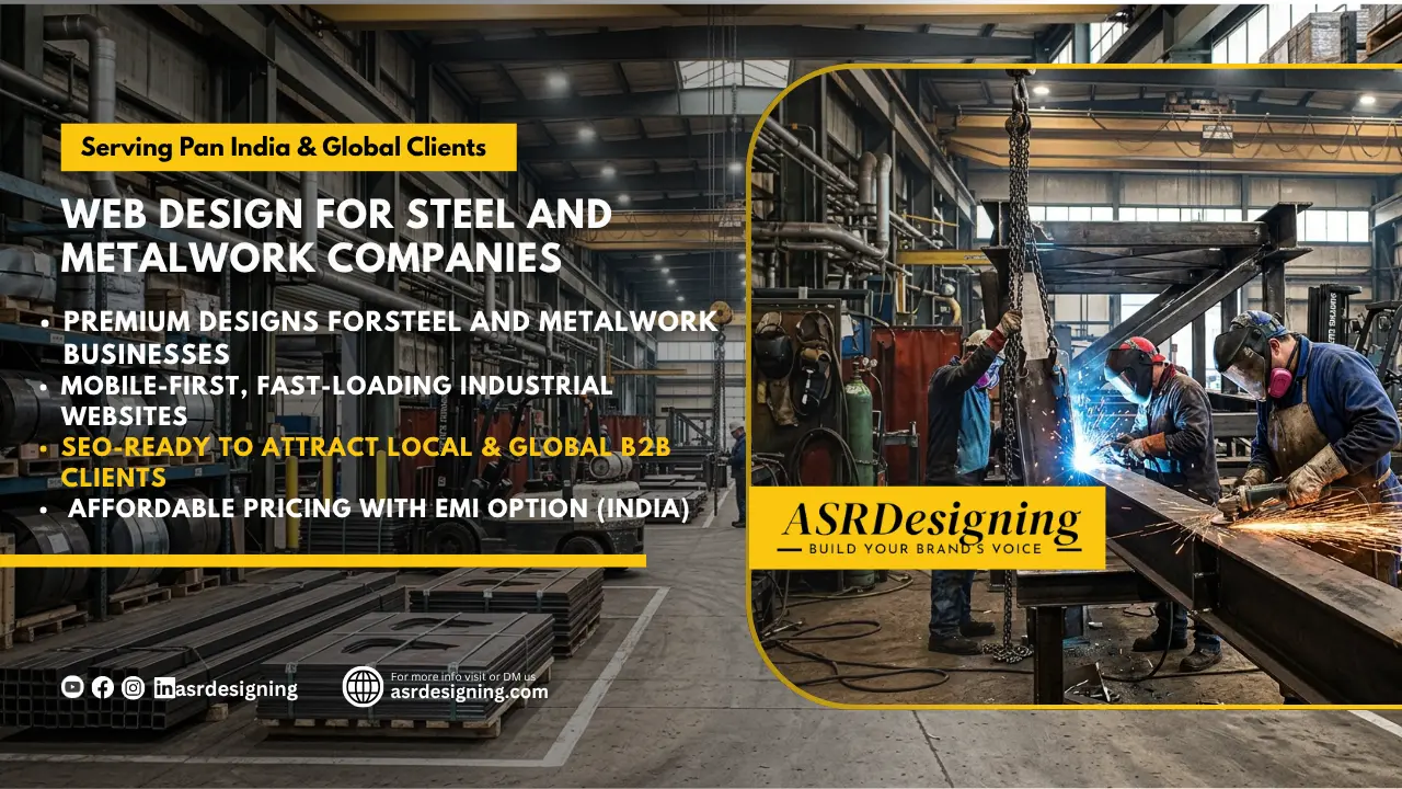 Web Design for Steel and Metalwork Companies