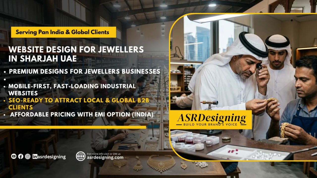 Website Design for Jewellers in Sharjah UAE