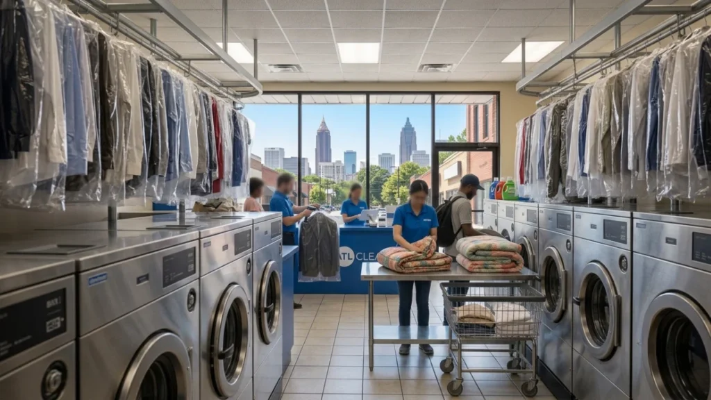 website design for dry cleaners in Atlanta GA