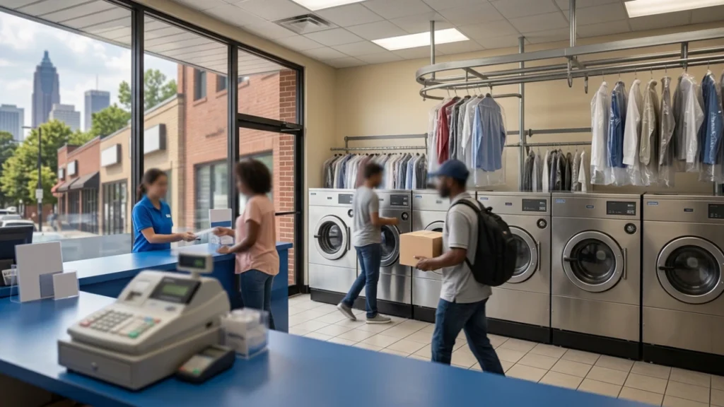 website design for dry cleaners in Atlanta GA