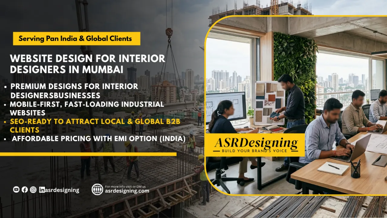 Website Design for Interior Designers in Mumbai