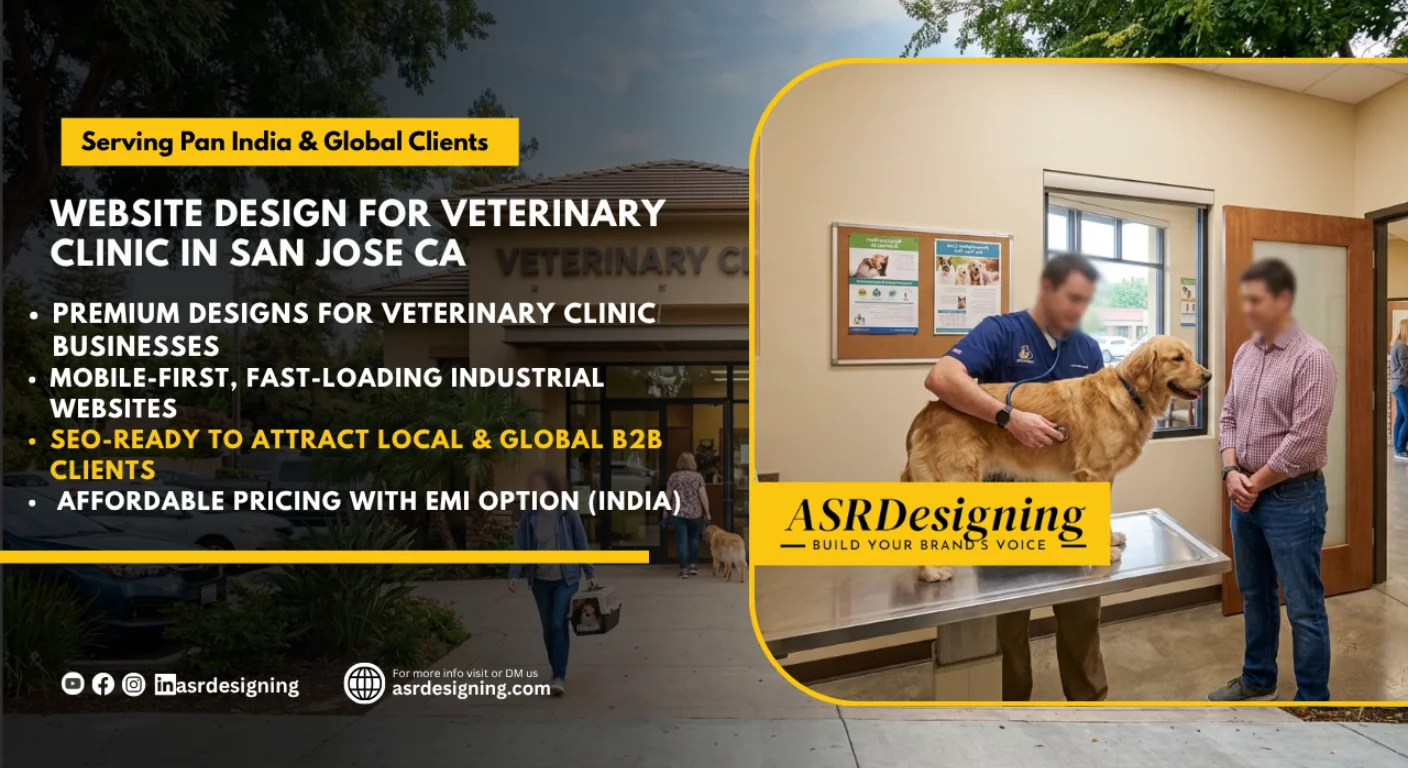 Website Design for Veterinary Clinic in San Jose CA